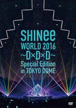 SHINee「SHINee WORLD 2016～D×D×D～ Special Edition in TOKYO DOME」通常盤DVDジャケット