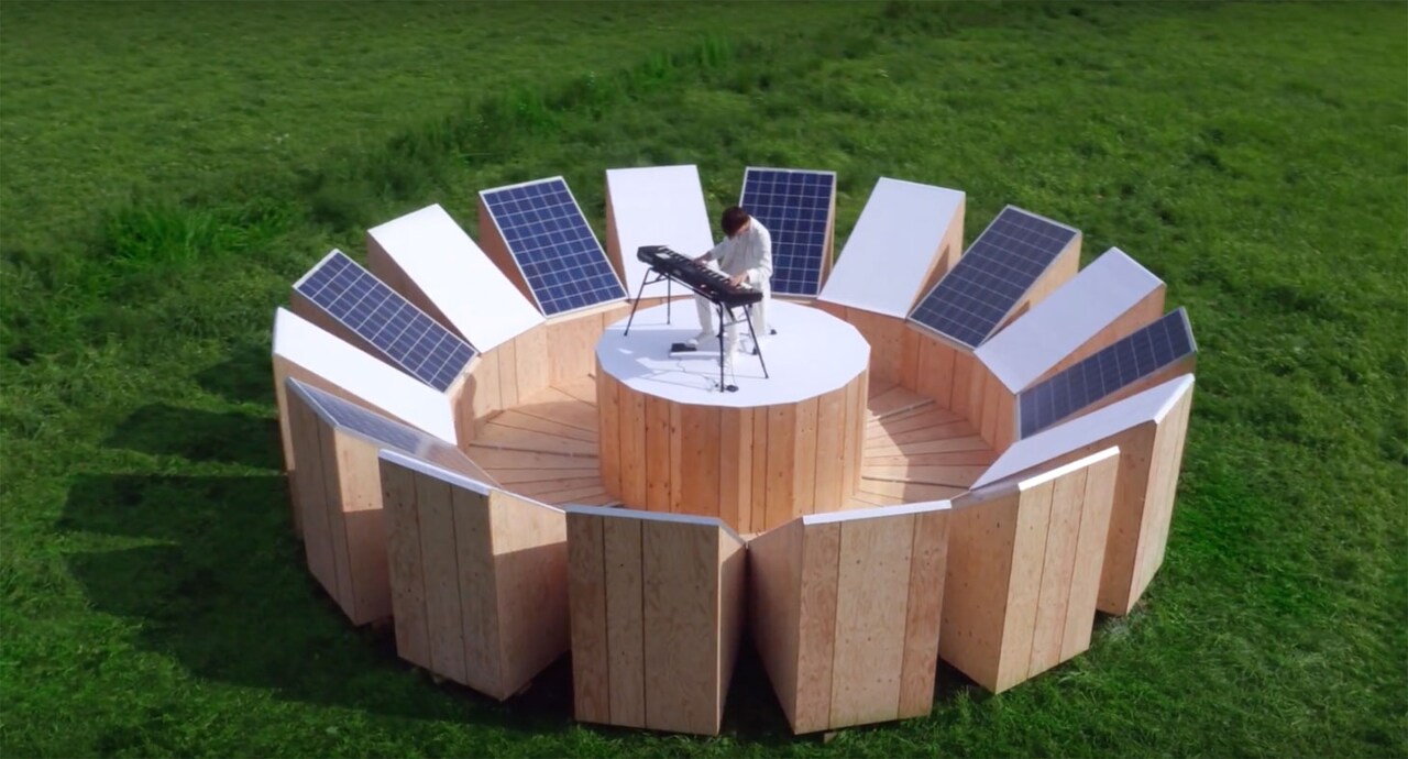 「FITでんきプラン（再生可能エネルギー）」プロモーション動画のワンシーン。