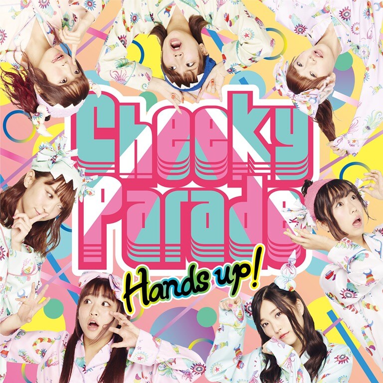 Cheeky Parade「Hands up!」CD＋Blu-ray盤ジャケット