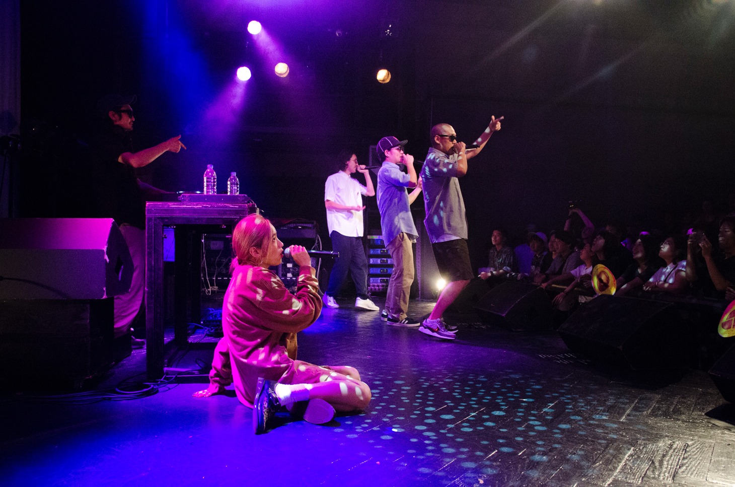TOKYO HEALTH CLUBとZOMBIE-CHANG。（Photo by Ena Yanai）