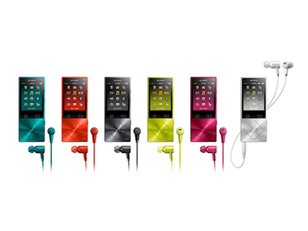 ソニーのハイレゾ対応ウォークマンNW-A20。