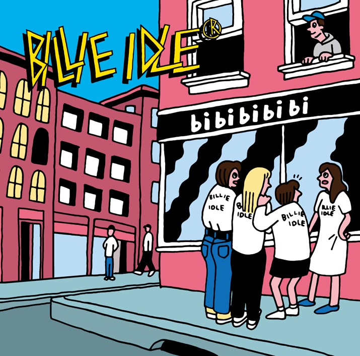 BILLIE IDLE「bi bi bi bi bi」ジャケット
