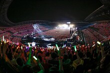 ももいろクローバーZ「桃神祭2016 ～鬼ヶ島～」の様子。