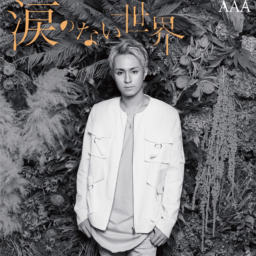 AAA「涙のない世界」mu-mo限定盤 末吉ver.ジャケット - モノクロ