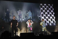 左からAKLO、Mummy-D、KREVA。