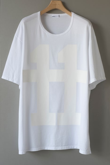 「THE NOVEMBERS 11th ANNIVERSARY SPECIAL COLLABORATION T-SHIRT」ホワイト×ホワイトラバー
