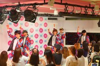 昨日9月8日に東京・JOL原宿で行われた定期ライブの様子。（提供：Bermuda Entertainment Japan）