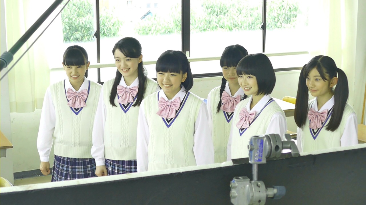 CM撮影の様子。（写真提供：ビクターエンタテインメント）