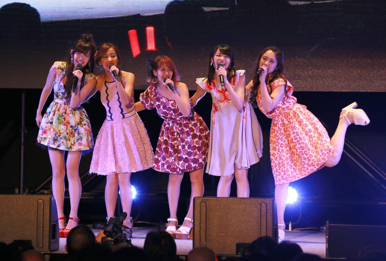 「℃-ute 12年目突入記念 ～℃-Fes！Part2 9月10日は飛天で℃-uteの日～」の様子。（写真提供：アップフロント）