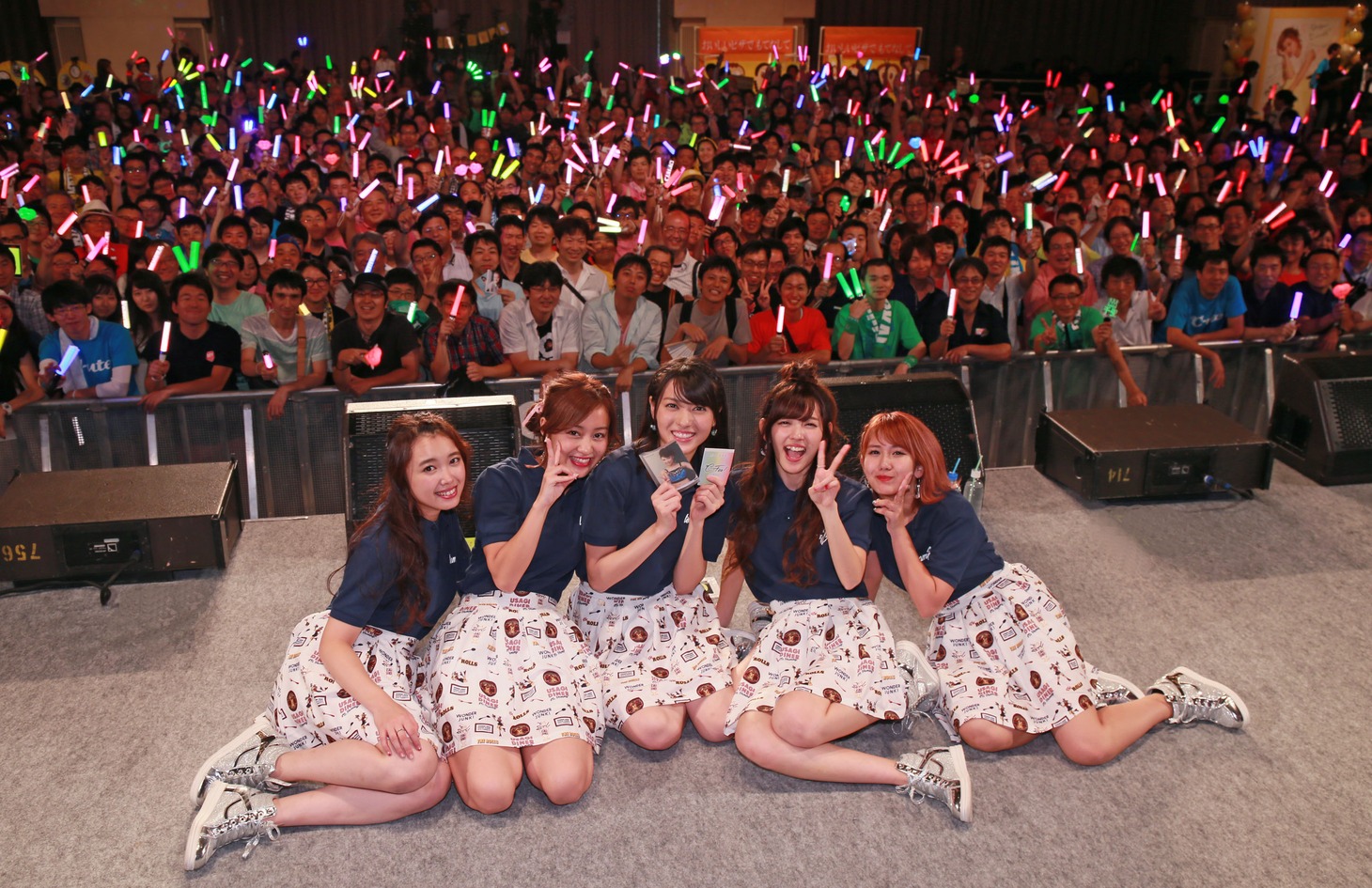 「℃-ute 12年目突入記念 ～℃-Fes！Part2 9月10日は飛天で℃-uteの日～」の様子。（写真提供：アップフロント）