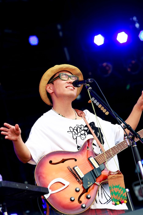 ハナレグミ（撮影：日吉純平）