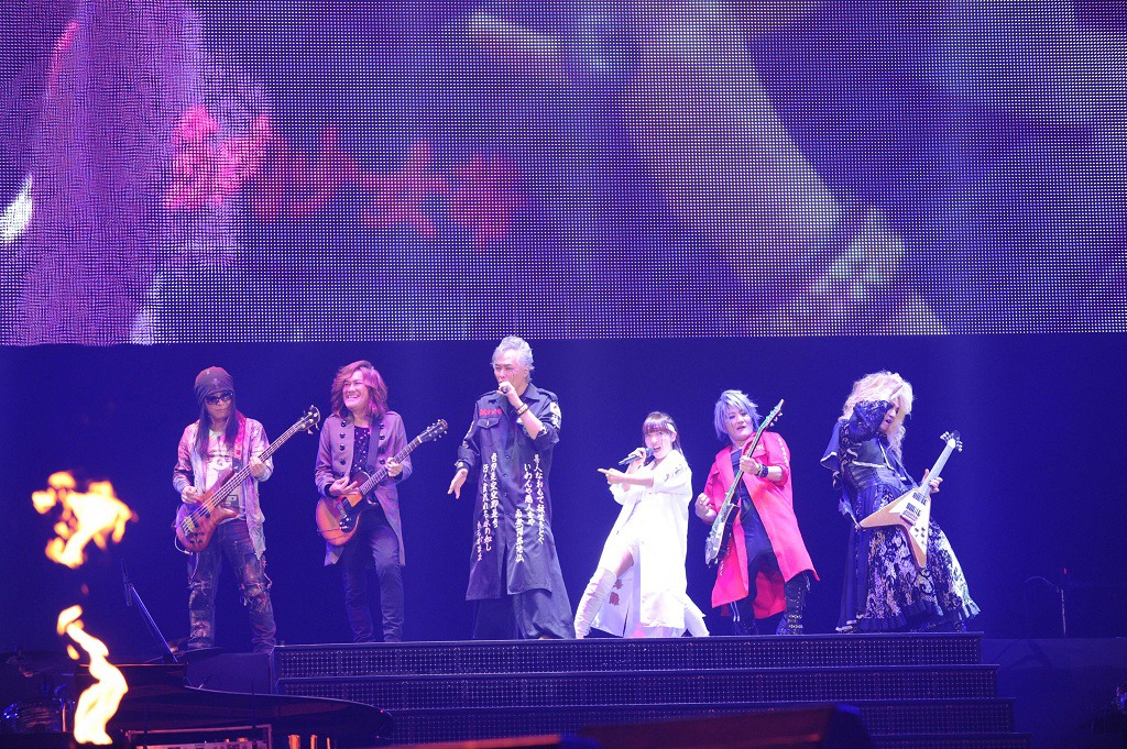筋肉少女帯×angela (c) Animelo Summer Live 2016/MAGES.