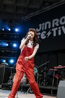 池田智子（Vo）（撮影：鳥居洋介）