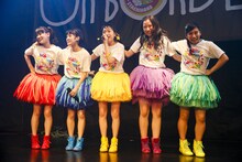 チームしゃちほこ「LIVE HOUSE TOUR 2016 ～紅葉しに行こうYO！行脚だぎゃぁ～」福岡・DRUM LOGOS公演の様子。（撮影：SAMURAI 濱本英介）