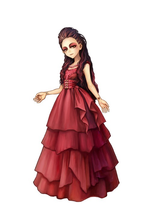 「追憶の青」に登場するキャラクター、奇跡の歌姫 ミカ・ナカシマ。