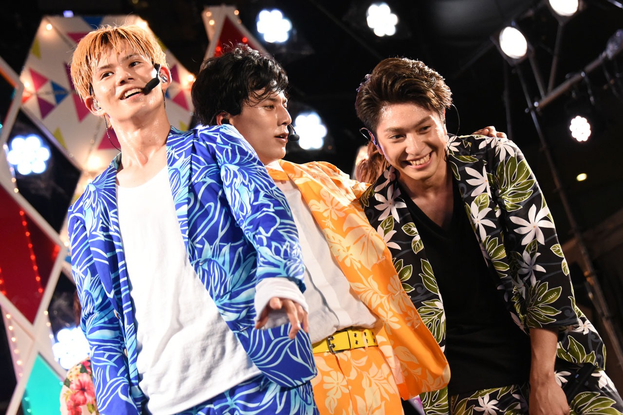 「コカ・コーラSUMMER STATION 音楽LIVE」の様子。