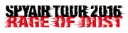 「SPYAIR TOUR 2016 RAGE OF DUST」ロゴ