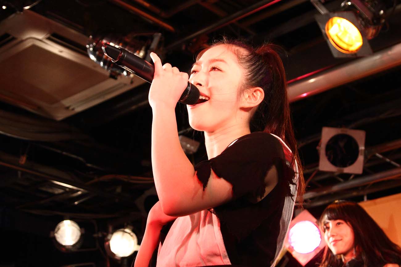 ひめキュンフルーツ缶「伊予魂乙女節」リリース記念インストアイベントの様子。（撮影：オオタシンイチロウ）