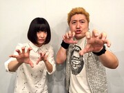 左からケンドー・チャン（夏の魔物）、吉田豪。