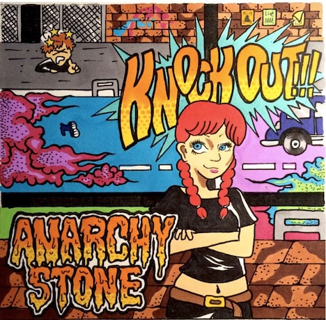 ANARCHY STONE「KNOCK OUT!!!」ジャケット