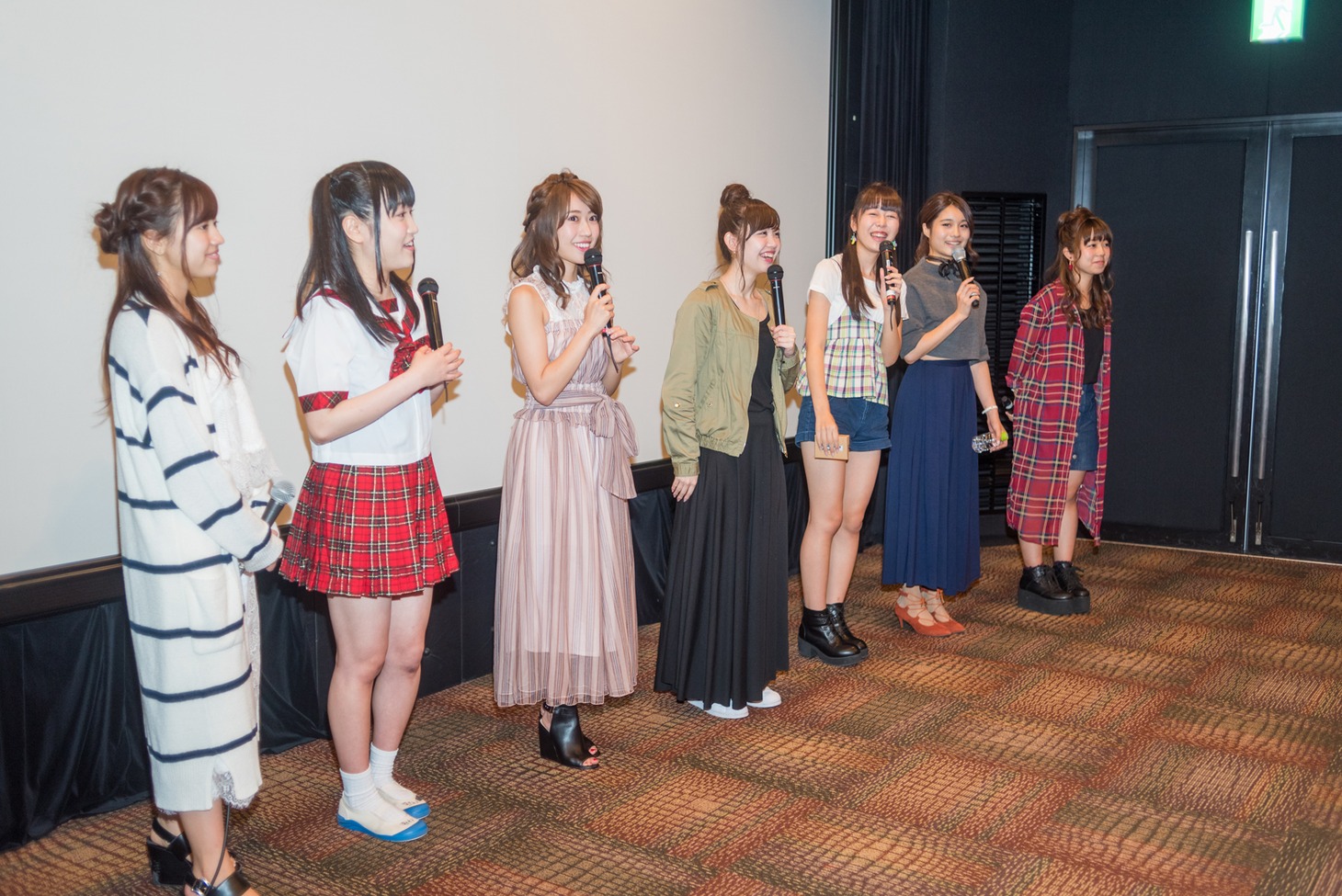 主演映画「みんな好いとうと♪」DVD発売記念イベントの様子。（写真提供：株式会社ジョブ・ネット）