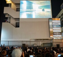 米津玄師「LOSER」MV初上映の様子。