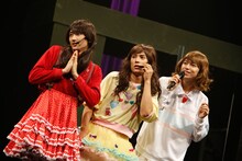 左からユーキ、ユースケ、タカシ。（撮影：M.ミチコ）