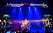 「『POPCONE LIVE!』DEVIL NO ID LAUNCH LIVE & UTOMARU ART EXHIBITION」の様子。(photo by katsuhiko morihiro)