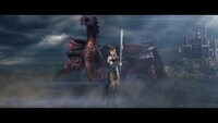 「CLASH OF QUEENS」のCM「RACE QUEEN」編のワンシーン。