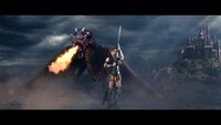 「CLASH OF QUEENS」のCM「RACE QUEEN」編のワンシーン。