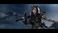 CLASH OF QUEENS」のCM「QUEEN'S SONG」編のワンシーン。