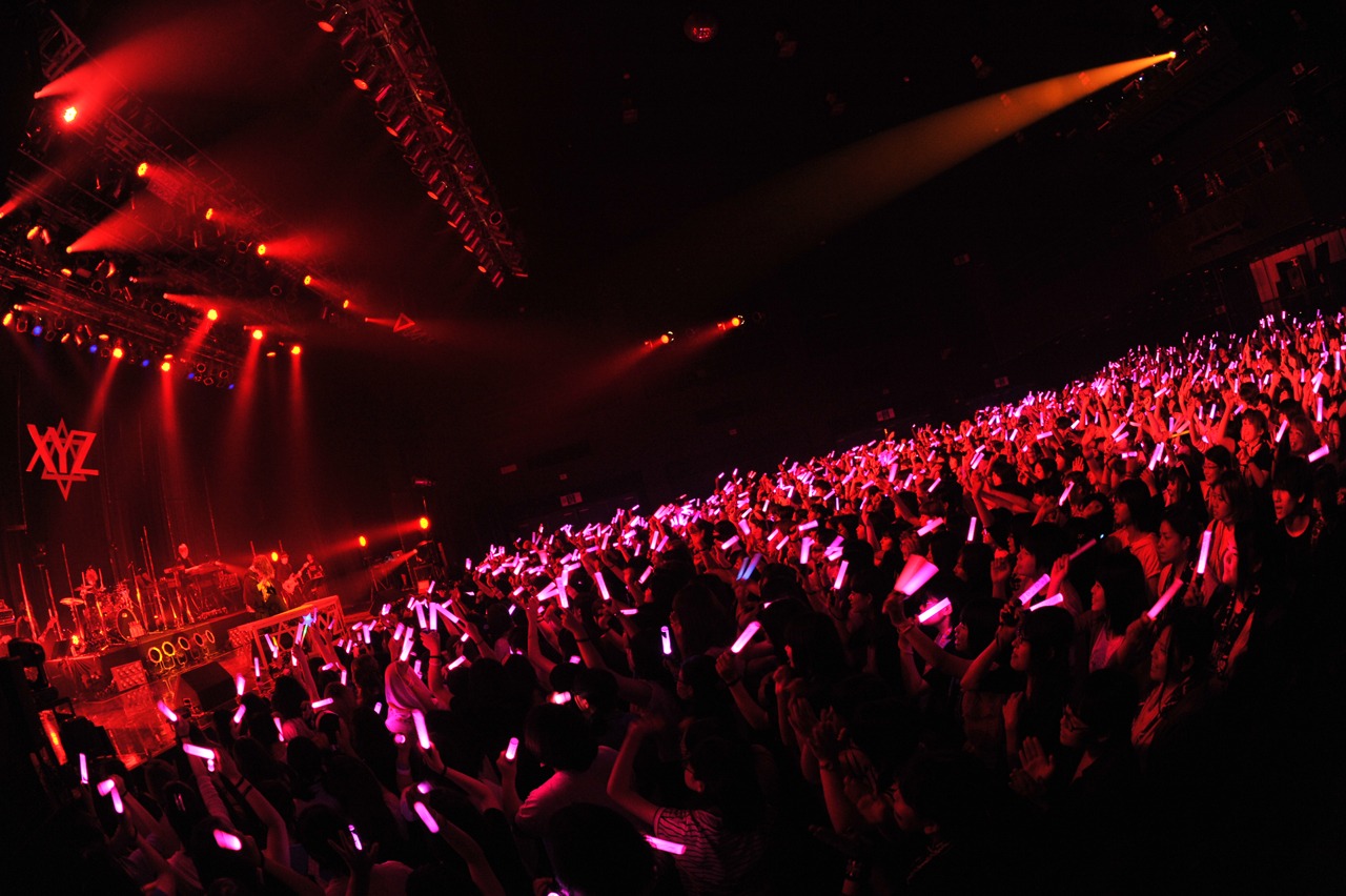 「XYZ TOUR 2016 -SUMMER-」最終公演の様子。