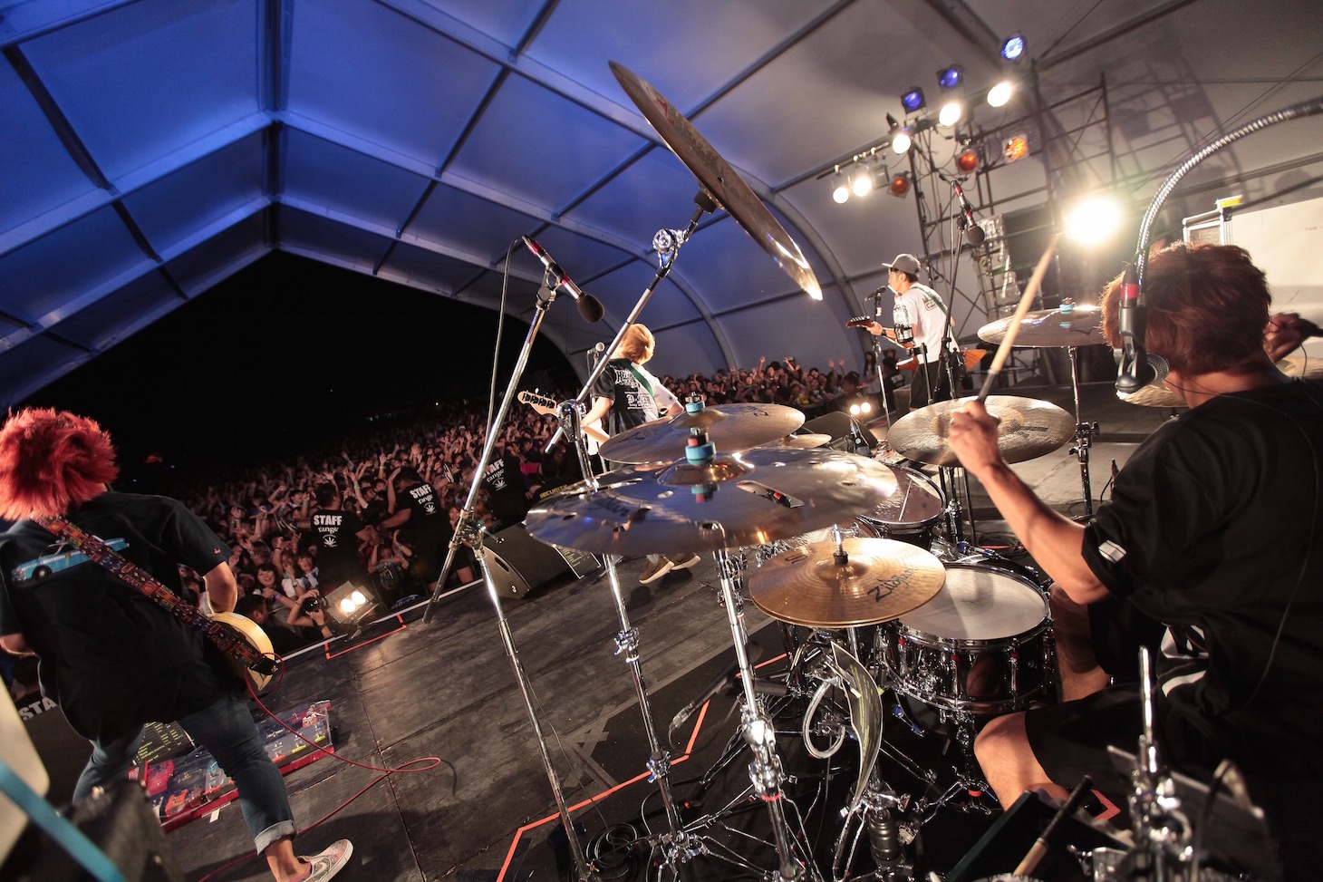 04 Limited Sazabys（Photo by SARUYA AYUMI[SARU]）