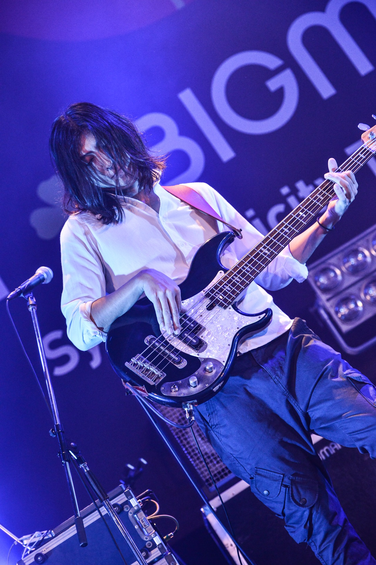 安井英人（B / BIGMAMA）（Photo by AZUSA TAKADA）