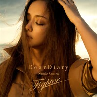 安室奈美恵「Dear Diary / Fighter」CD盤ジャケット