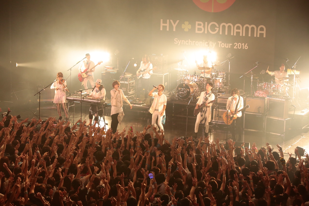 HY+BIGMAMA（撮影：板橋淳一）