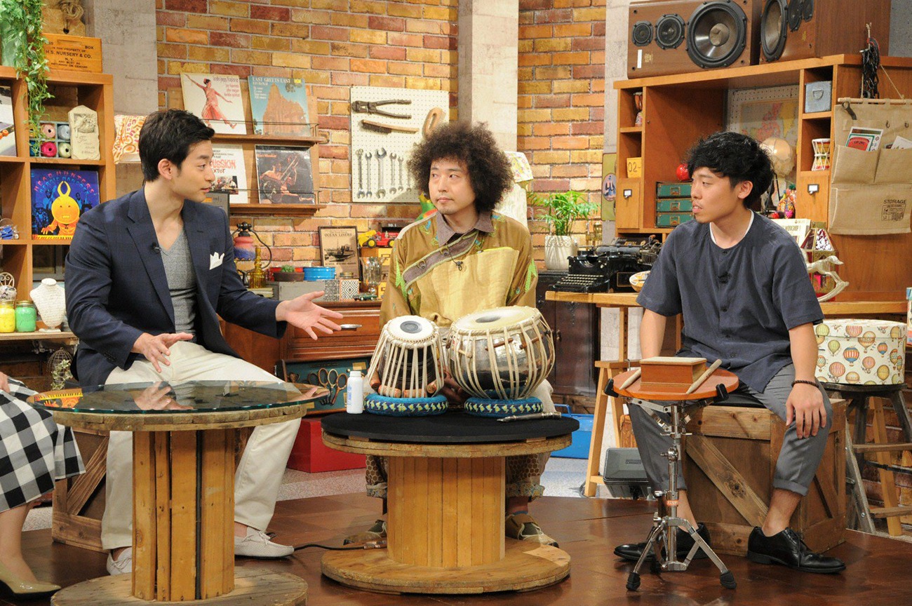 左から五嶋龍、U-zhaan、石若駿。(c)テレビ朝日