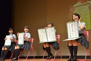 さくら学院「カルタの授業」2時限目の様子。