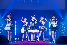 わーすたによるライブの様子。（撮影：稲垣謙一）