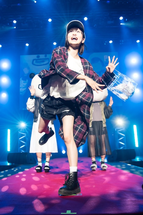 藤咲彩音(でんぱ組.inc)(撮影:稲垣謙一)