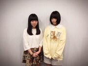 朝倉みずほ（BELLRING少女ハート）とあの（ゆるめるモ！）。