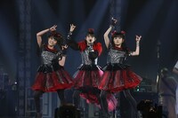 本日9月20日の「BABYMETAL WORLD TOUR 2016 LEGEND -METAL RESISTANCE- BLACK NIGHT」の様子。
