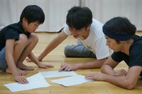 今年夏に行われたワークショップの様子。