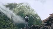 「サントリー天然水」新CM「水の山行ってきた南アルプス」篇のワンシーン。