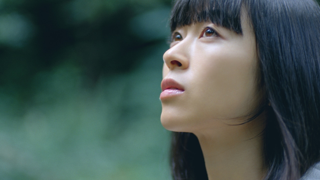 「サントリー天然水」新CM「水の山行ってきた南アルプス」篇のワンシーン。