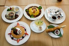 i☆Ris考案のフードメニュー。