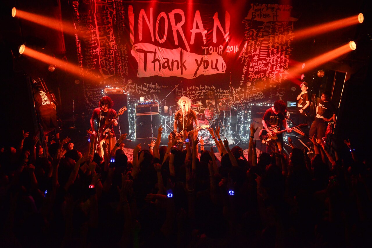 INORAN、自身のバースデーライブを全曲撮影OKに