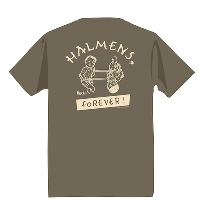 ハルメンズX × READY STEADY GO!コラボTシャツデザイン背面