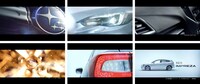 スバル新型「インプレッサ」CMの場面写真。