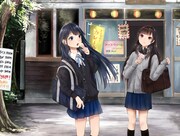 アストロガールズ。左から雨立申(CV:小倉唯)、雨立日(CV:上坂すみれ)。
